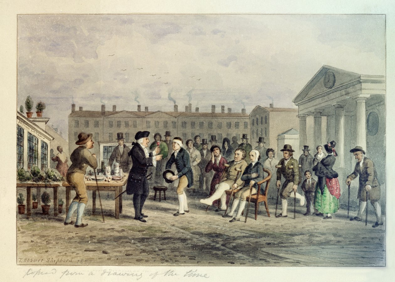 Sahte Doktor, 1857 by Thomas Hosmer Shepherd