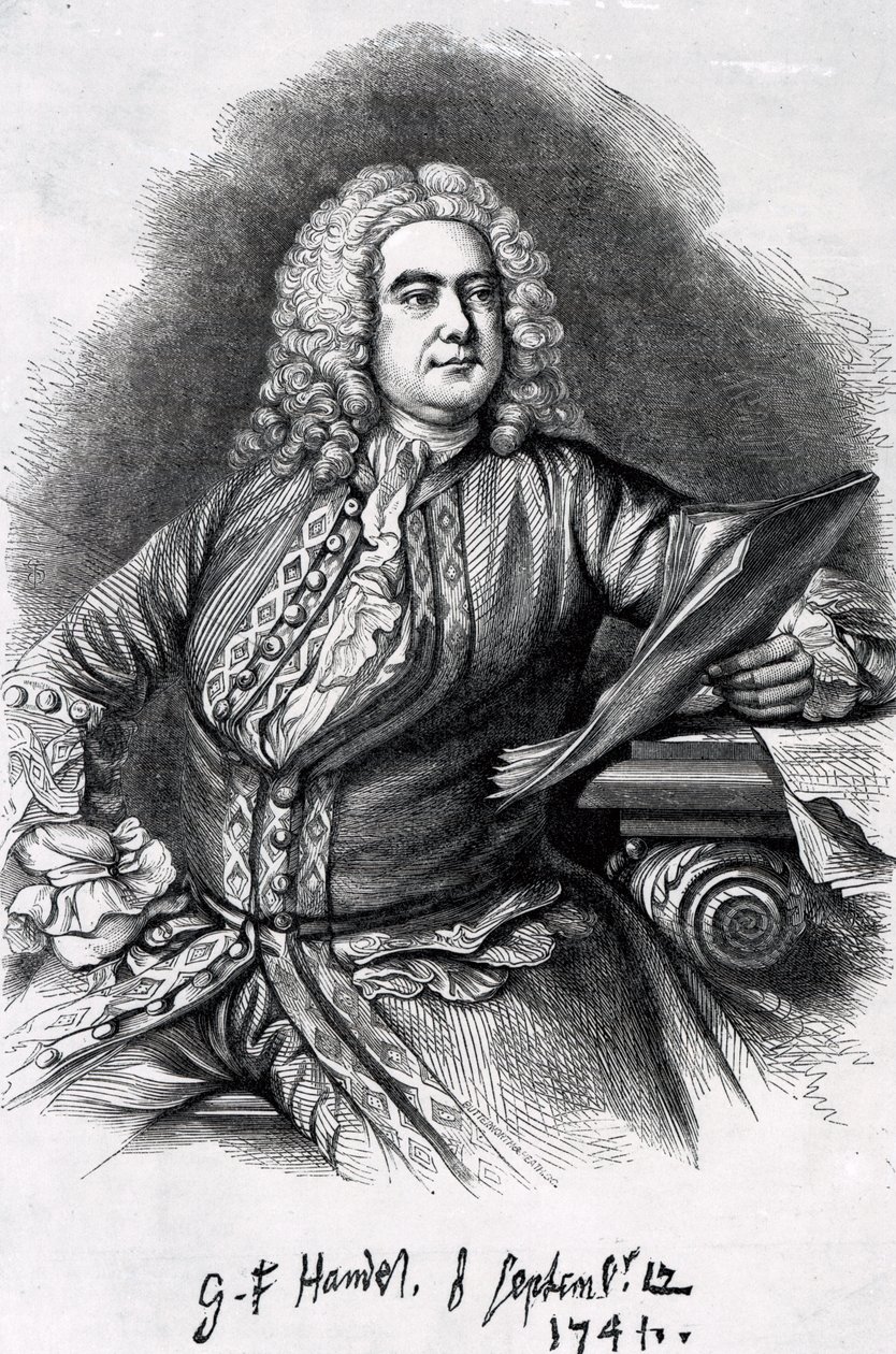 George Frederick Handel, 1749 by Thomas Hudson