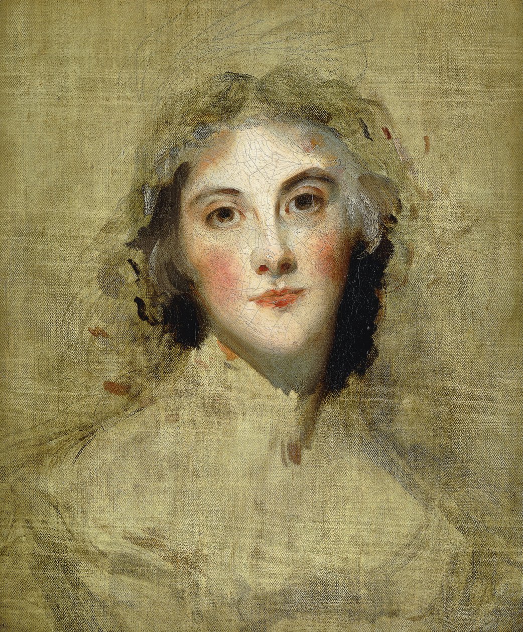 Bir Hanımefendinin Başı, by Thomas Lawrence