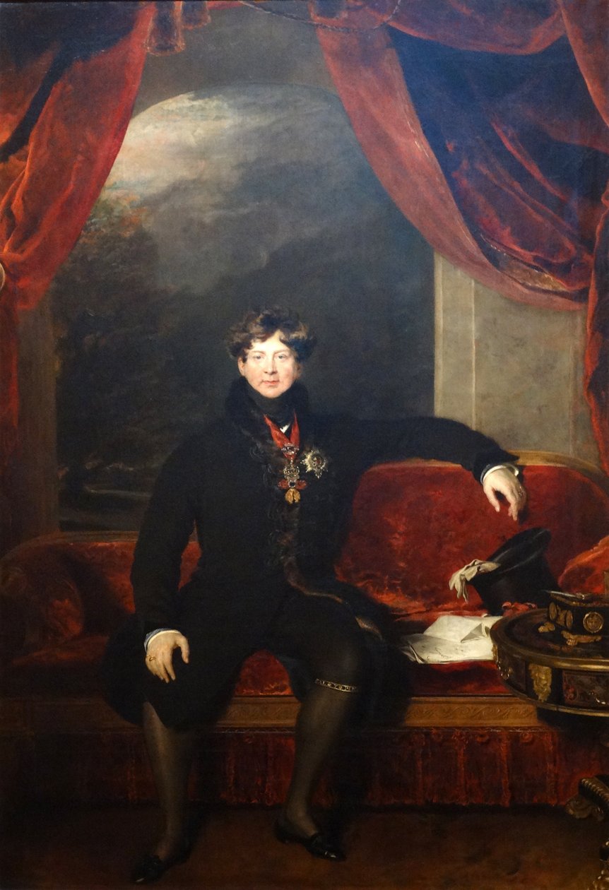 Kral George IV'ün Portresi by Thomas Lawrence