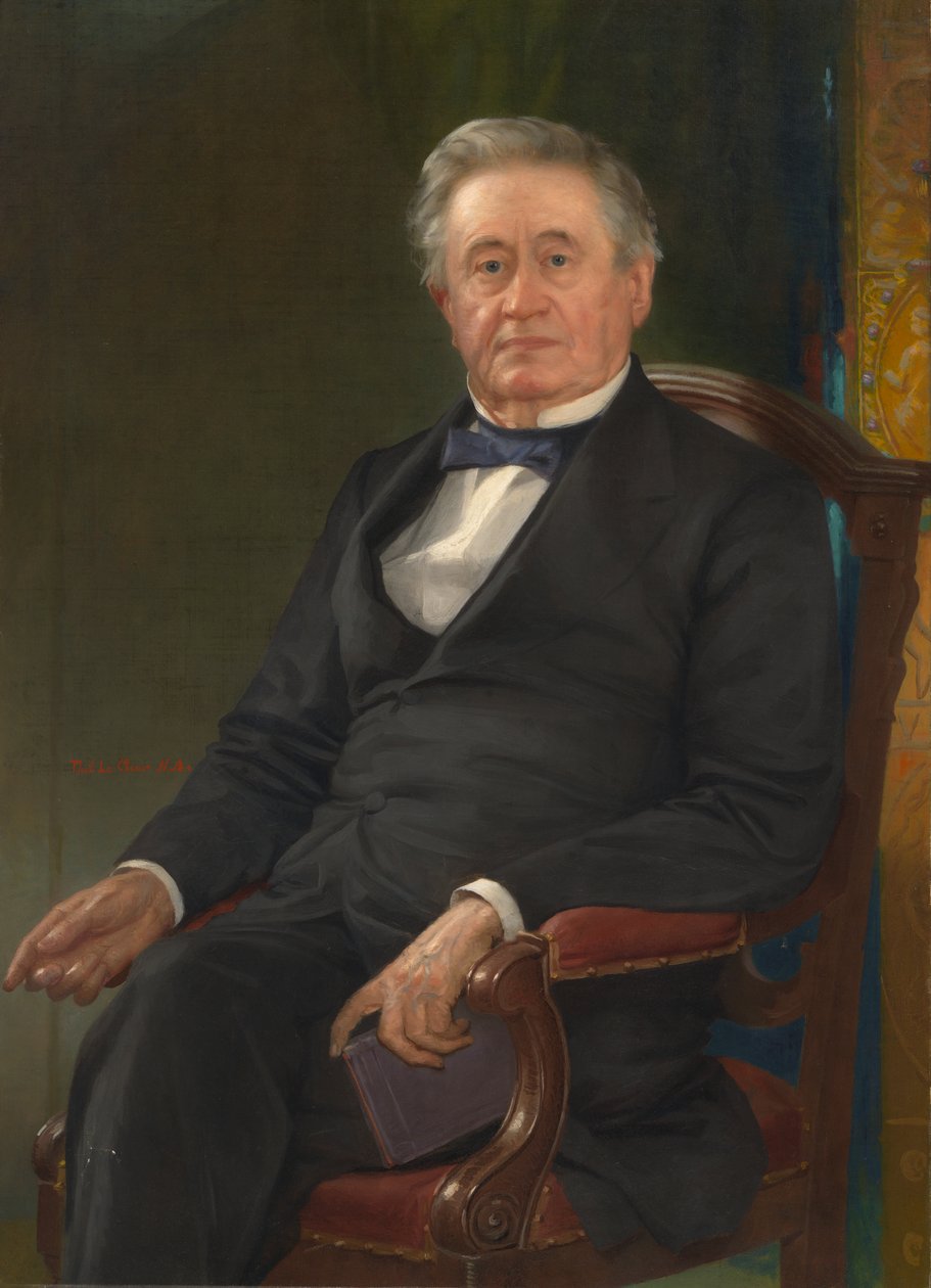 Joseph Henry, 1877. by Thomas Le Clear
