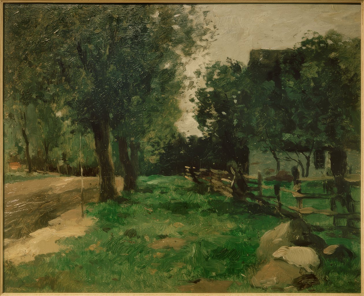 Dorfstrasse by Thomas Ludwig Herbst