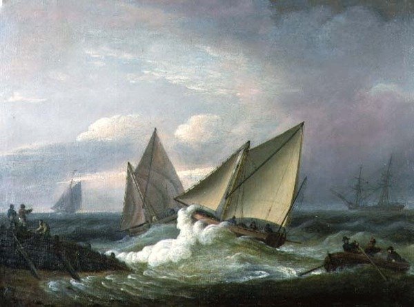 Havalı Bir Gün by Thomas Luny