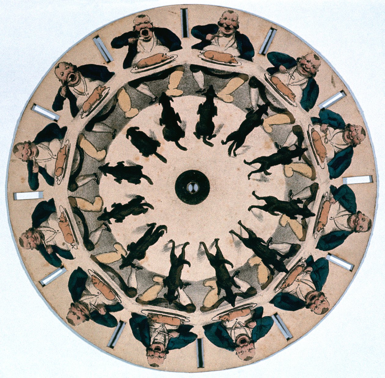 Fantascope diski, 1833. by Thomas Mann Baynes