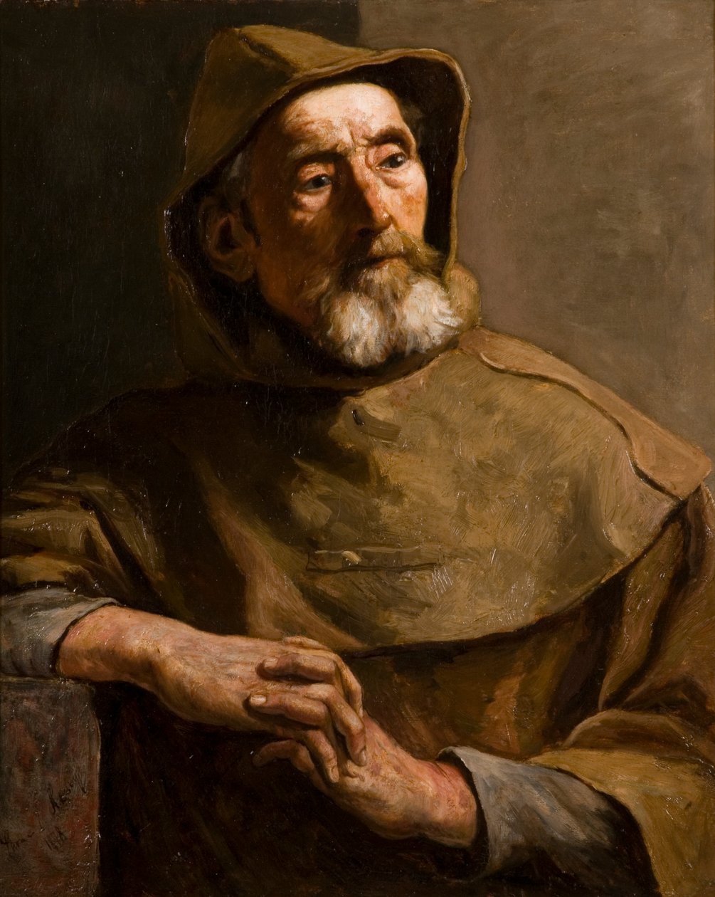 Gözetlemede, 1878 by Thomas Marie Madawaska Hemy