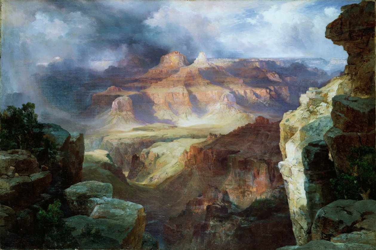 Doğanın Mucizesi by Thomas Moran