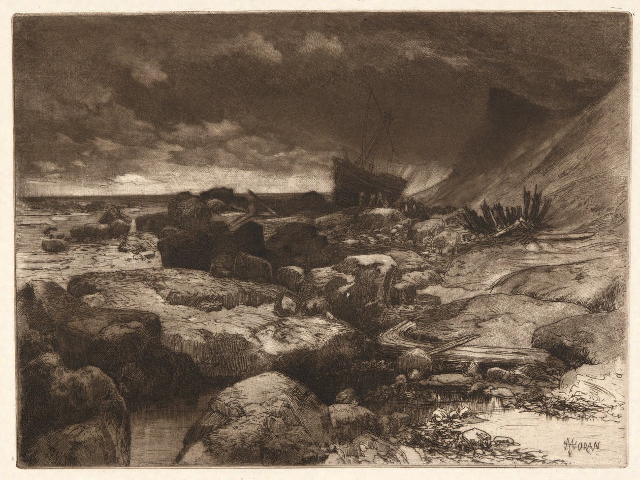 Bir enkaz by Thomas Moran