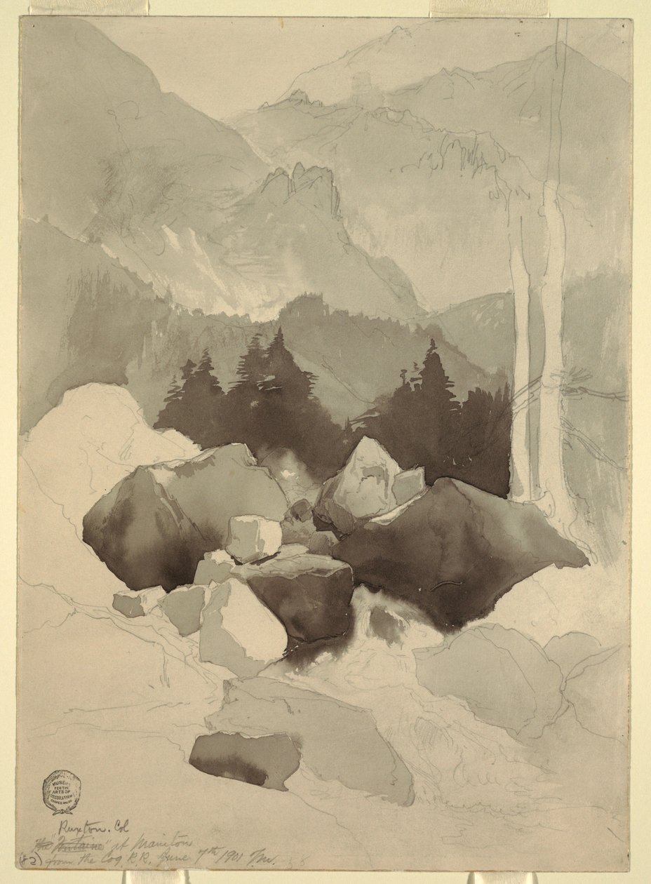 7 Haziran 1901 by Thomas Moran