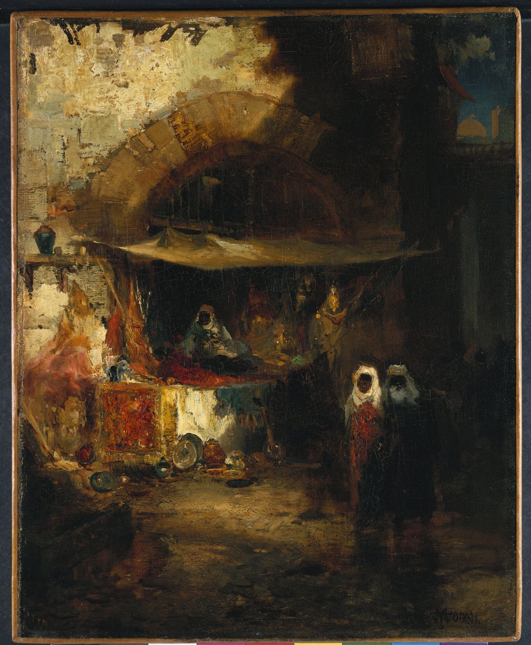 Fas Çarşısı by Thomas Moran