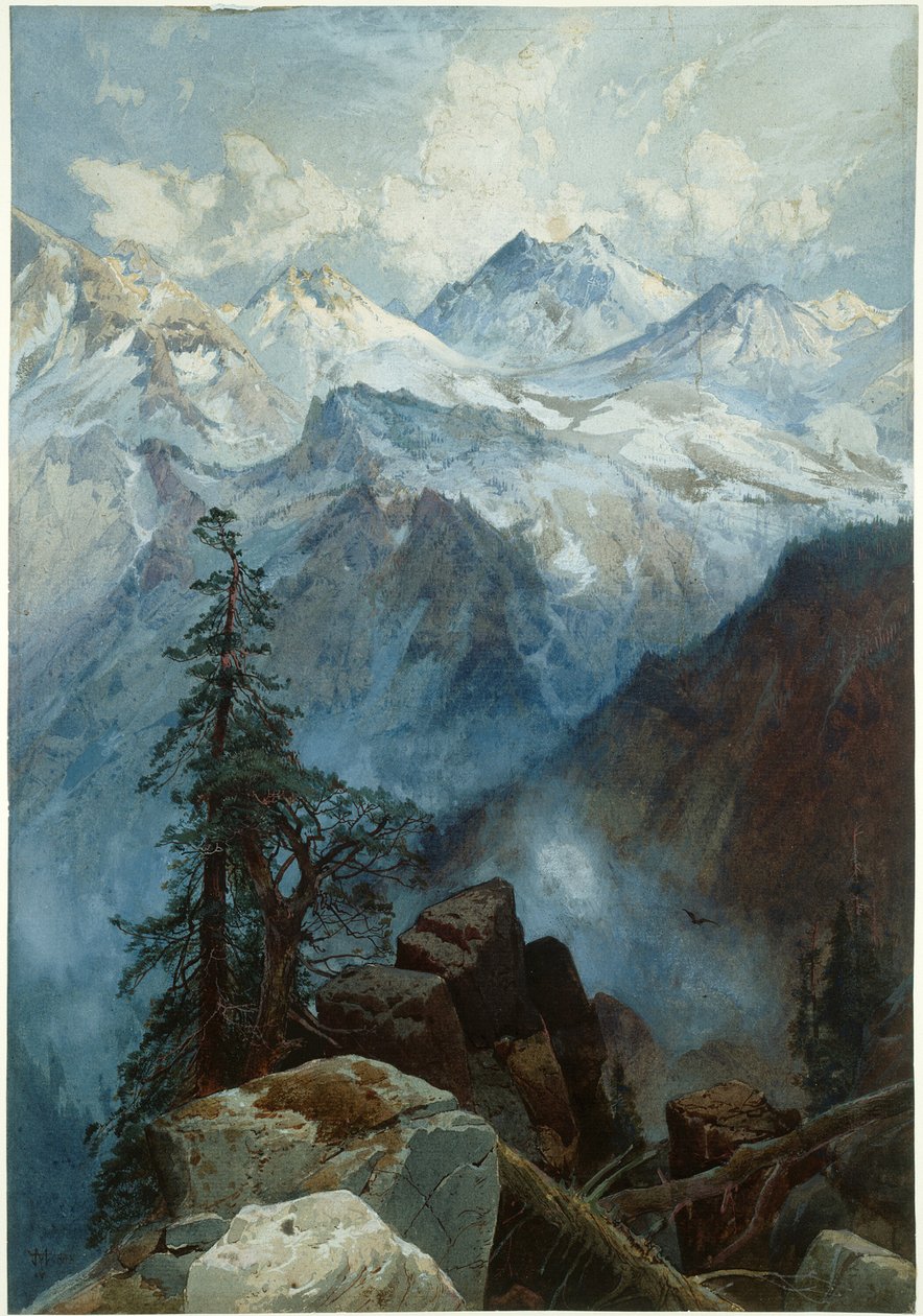 Sierras Zirvesi by Thomas Moran