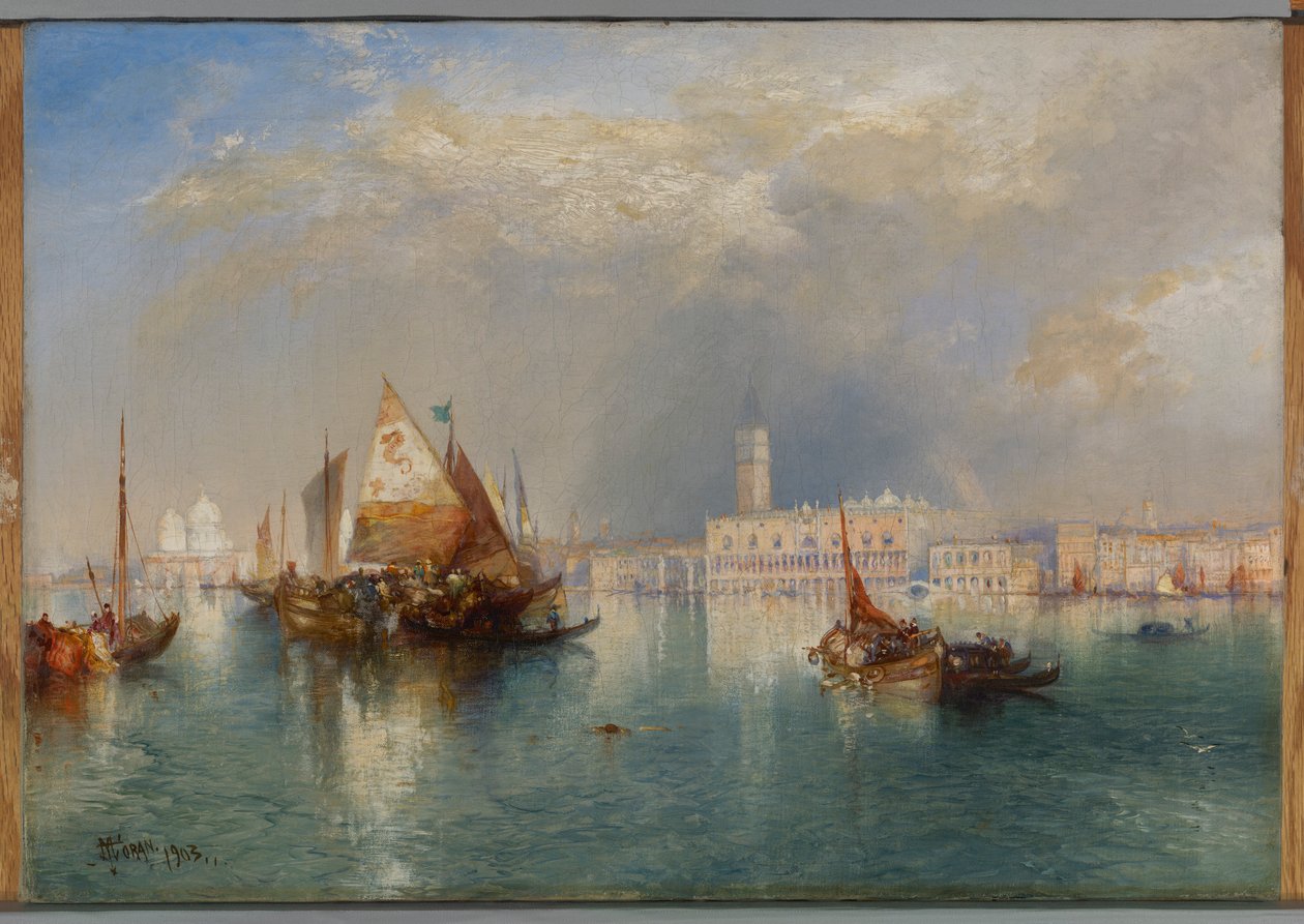 Venedik by Thomas Moran