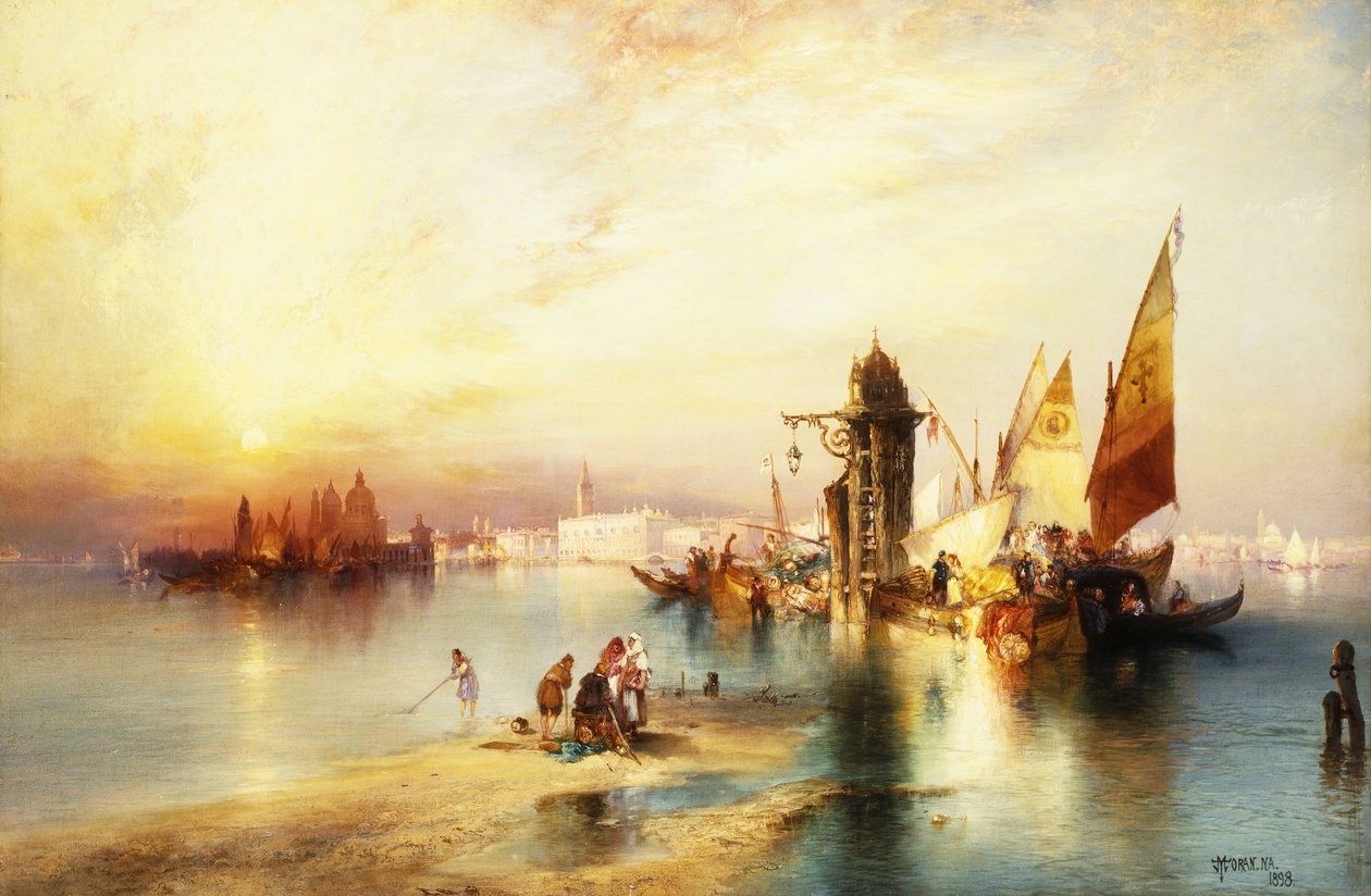 Venedik, by Thomas Moran