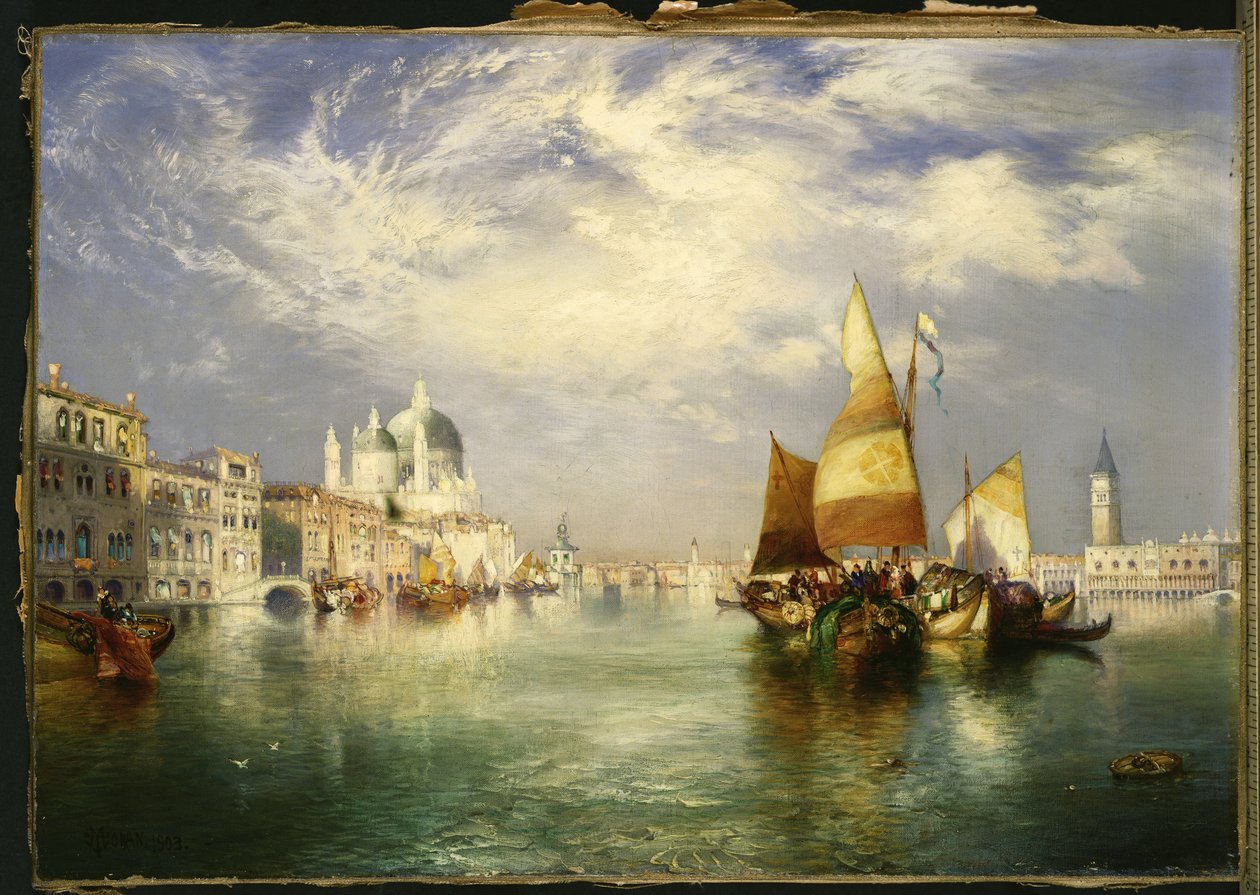 Venedik by Thomas Moran