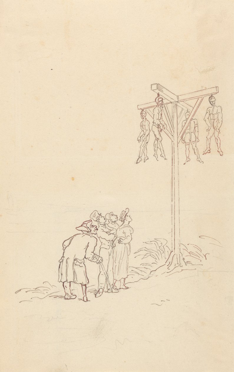 Albüm Çizimi by Thomas Rowlandson