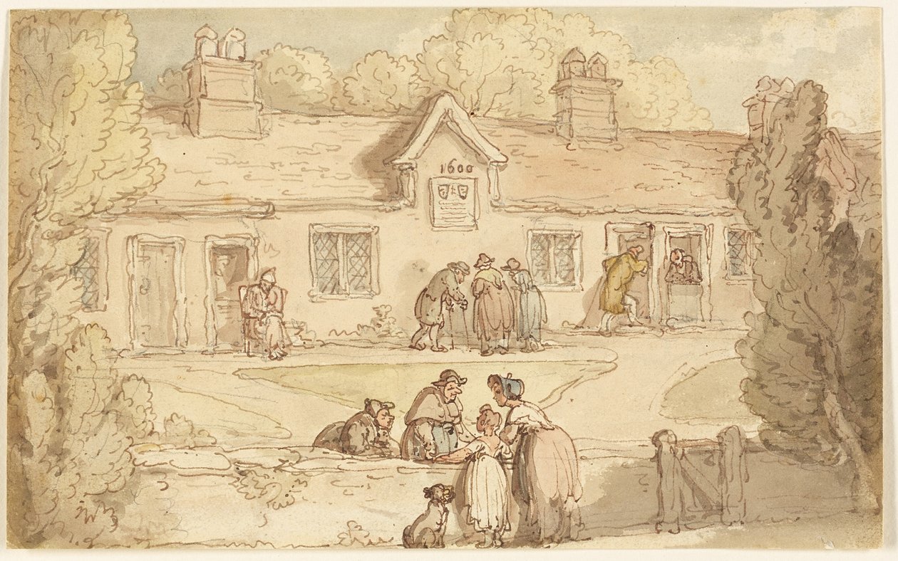 Tottenham Sadaka Evi by Thomas Rowlandson