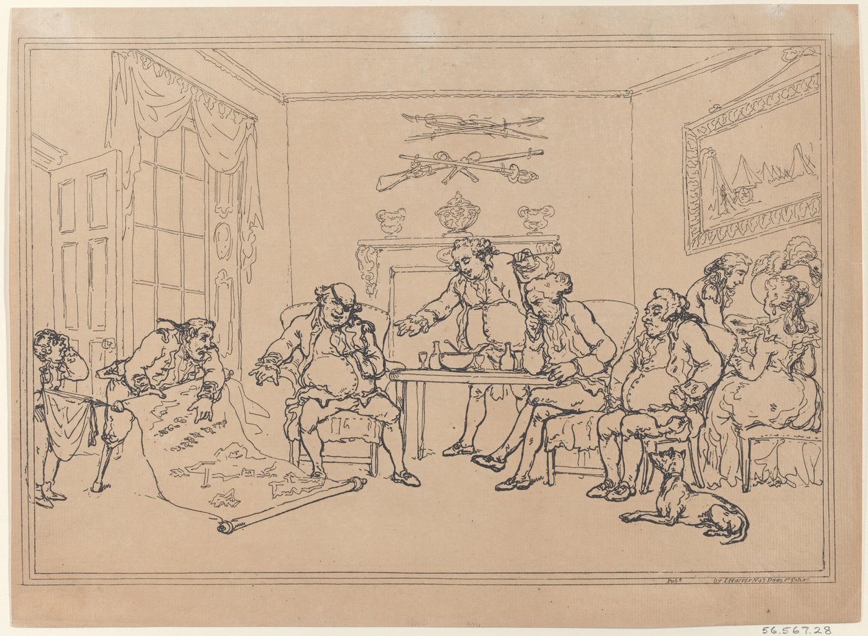 Ordu, 5 Kasım 1787., 5 Kasım 1787. by Thomas Rowlandson