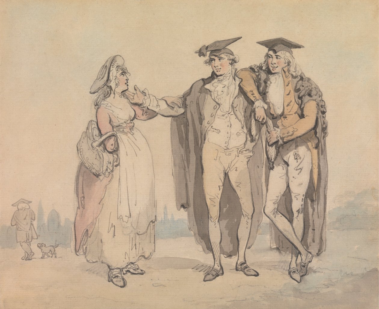 İlk Başkanın Doları by Thomas Rowlandson
