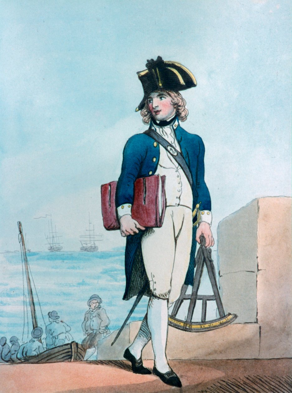 Deniz Piyadeleri Adayı, 1799 by Thomas Rowlandson