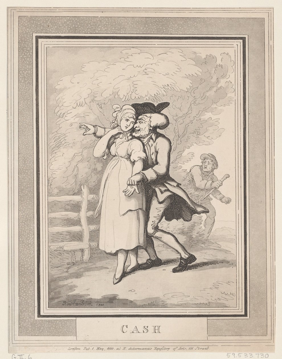 Nakit, 1 Mayıs 1800., 1 Mayıs 1800. by Thomas Rowlandson