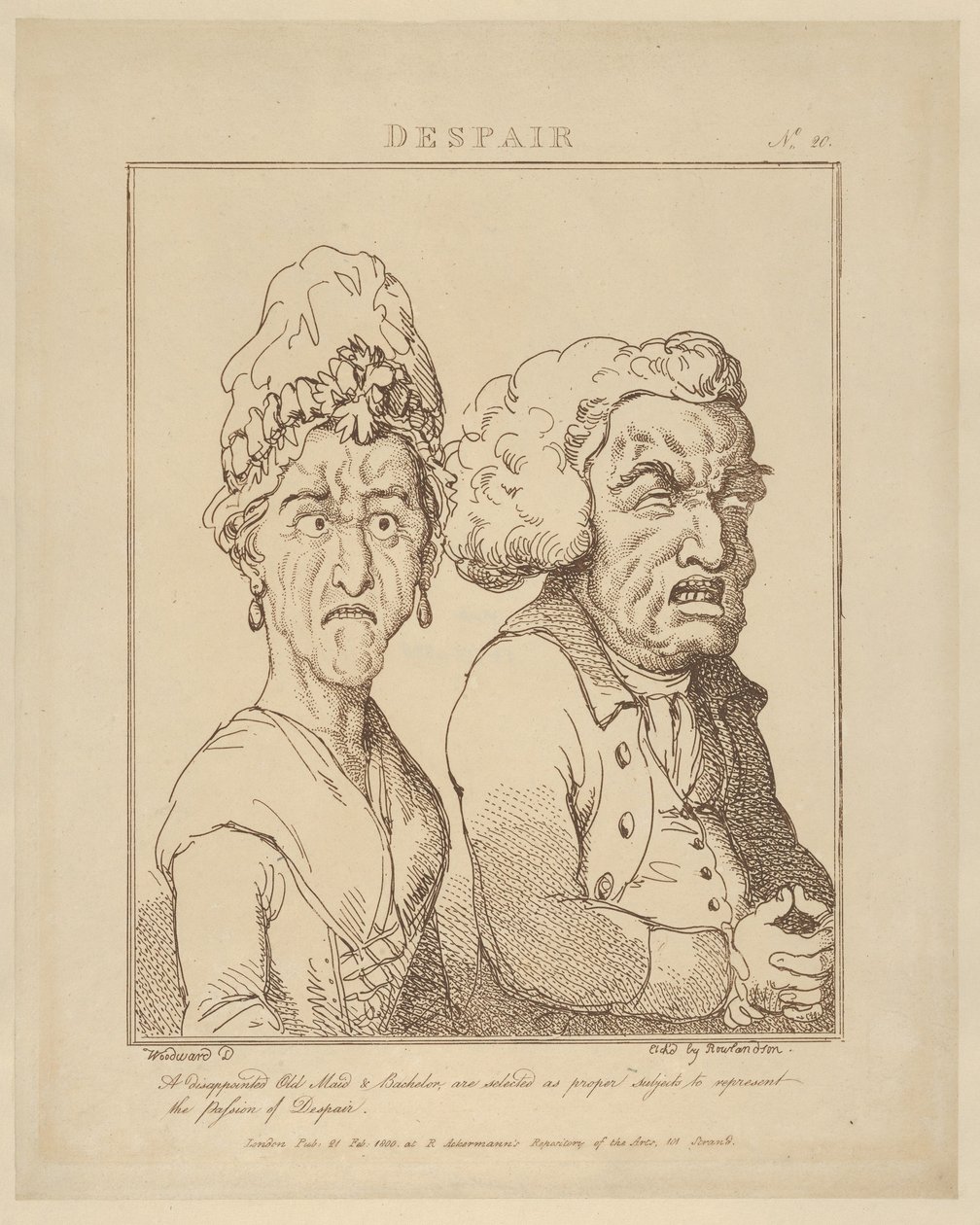 Umutsuzluk, 21 Şubat 1800., 21 Şubat 1800. by Thomas Rowlandson