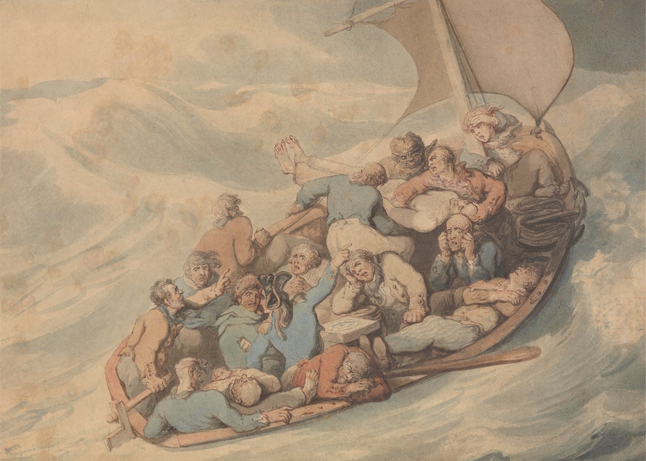 sıkıntı by Thomas Rowlandson