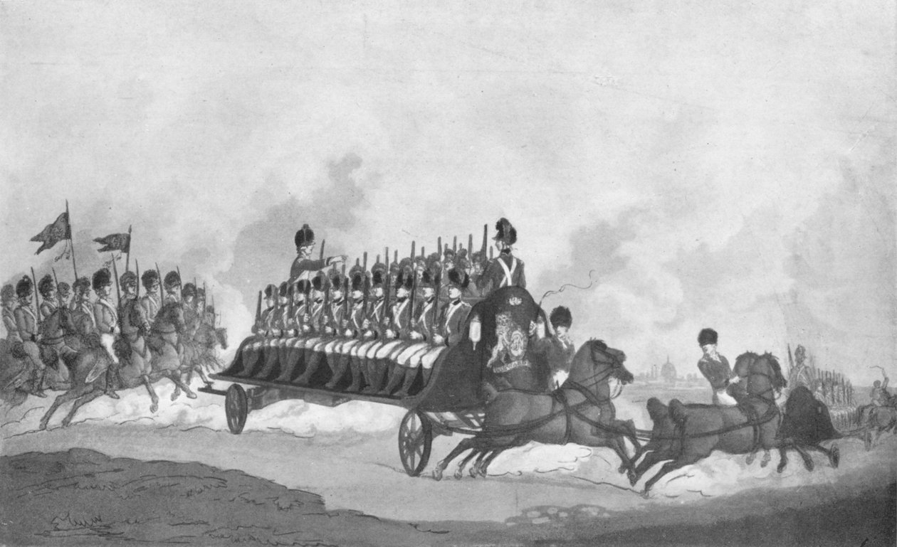 Expedition veya Military Fly, c1780-1820, 1909 by Thomas Rowlandson