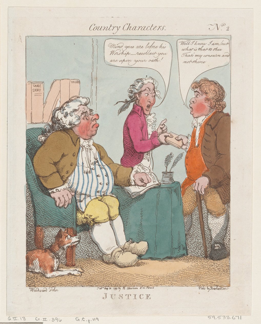 Adalet, 30 Ağustos 1799., 30 Ağustos 1799. by Thomas Rowlandson