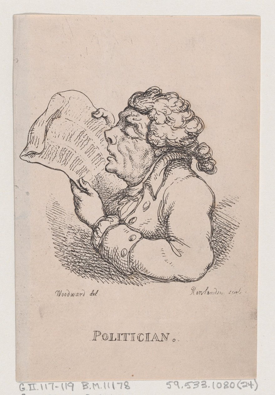 Politikacı, Nisan 1808., Nisan 1808. by Thomas Rowlandson