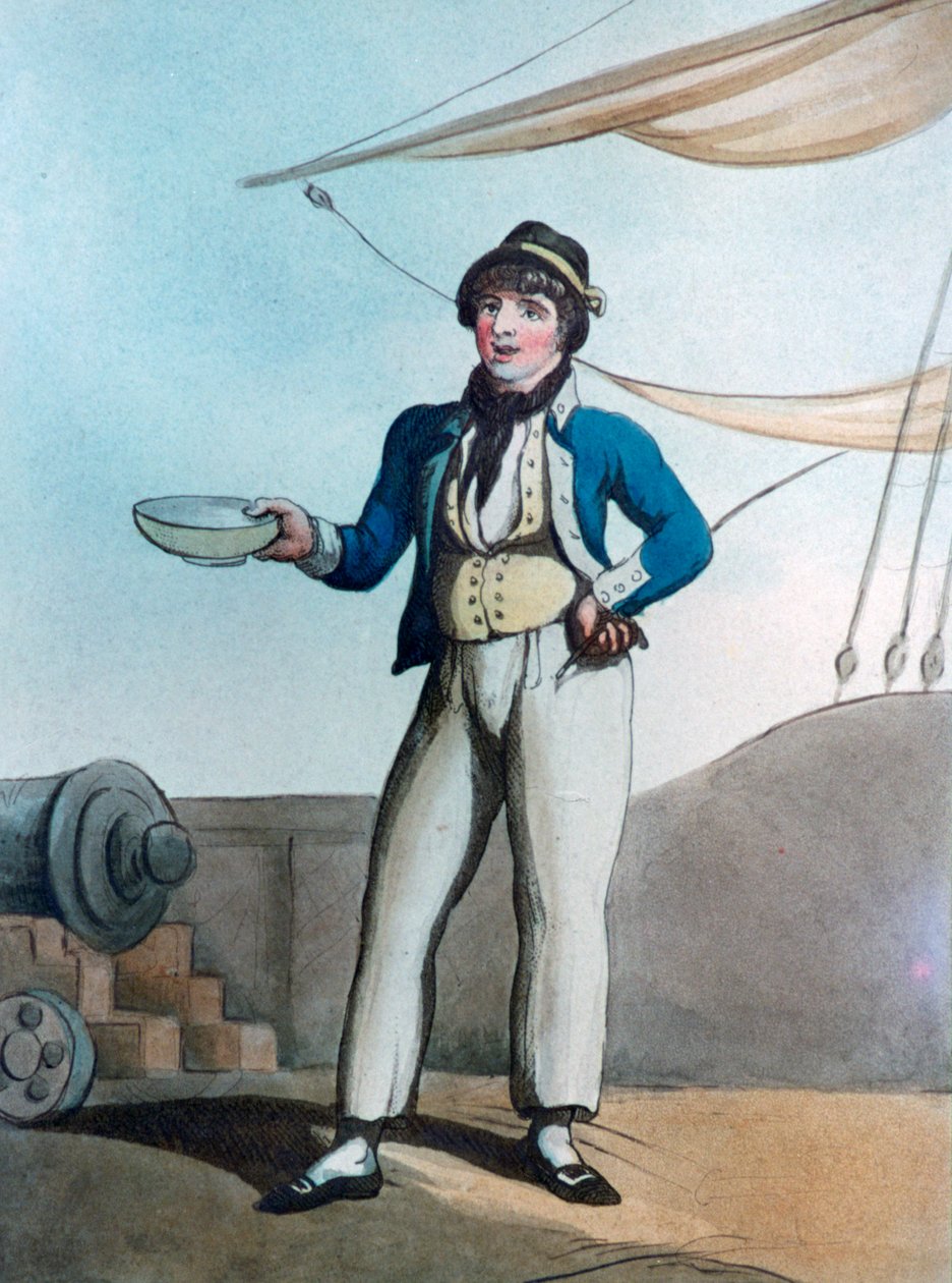 denizci, 1799 by Thomas Rowlandson