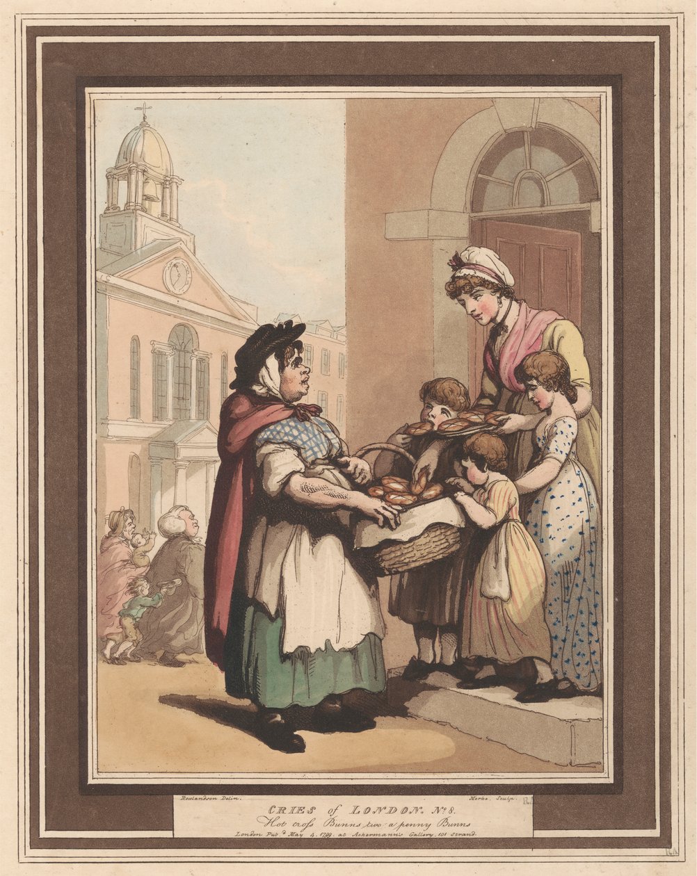 Sekizli set (6): Cries of London by Thomas Rowlandson