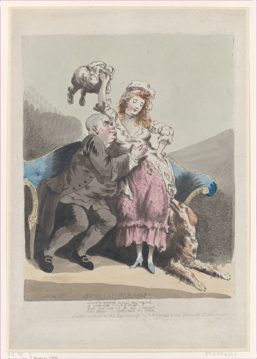 Özel Yalvarma, Mart 1780., Mart 1780. by Thomas Rowlandson