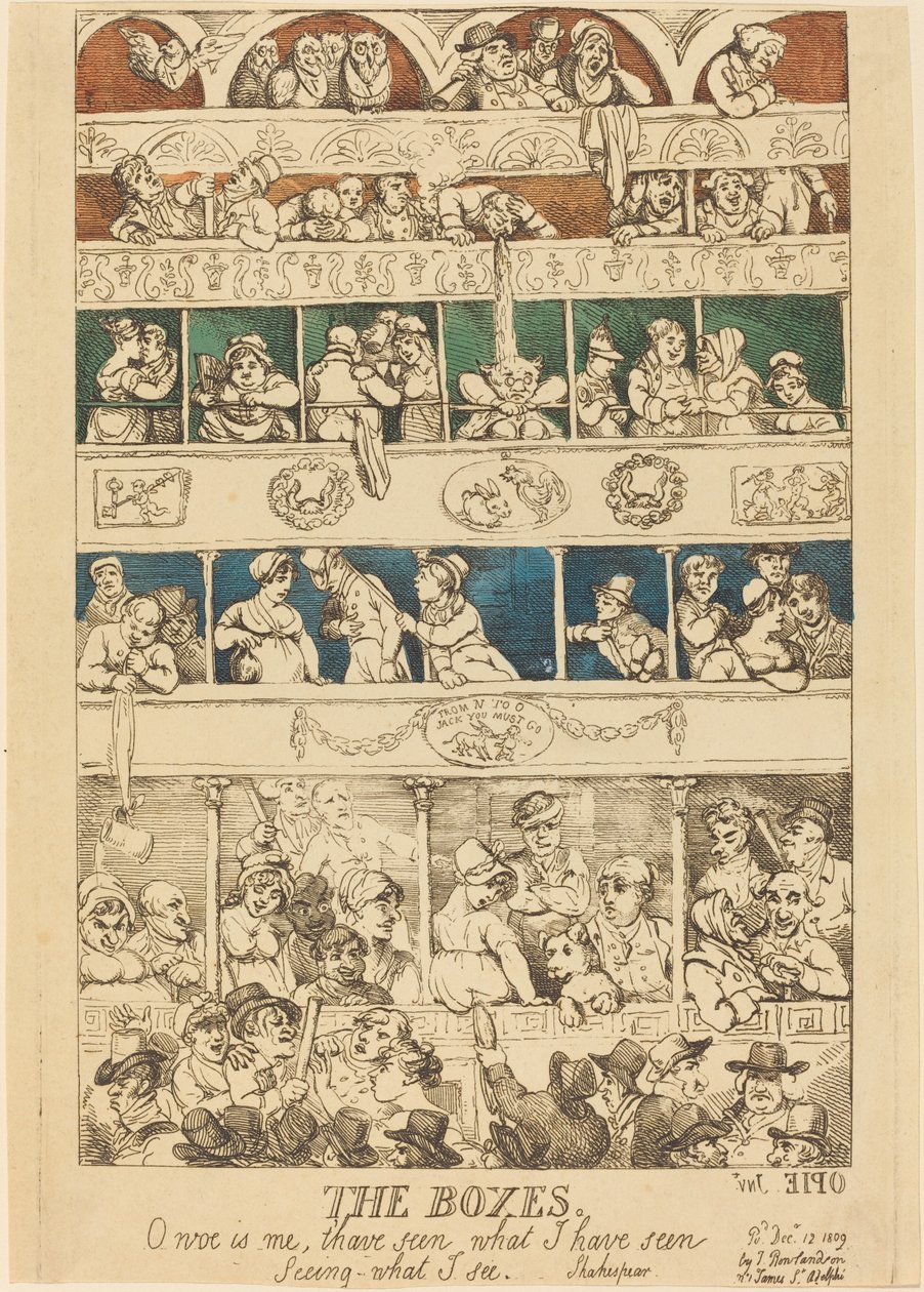 Kutular by Thomas Rowlandson