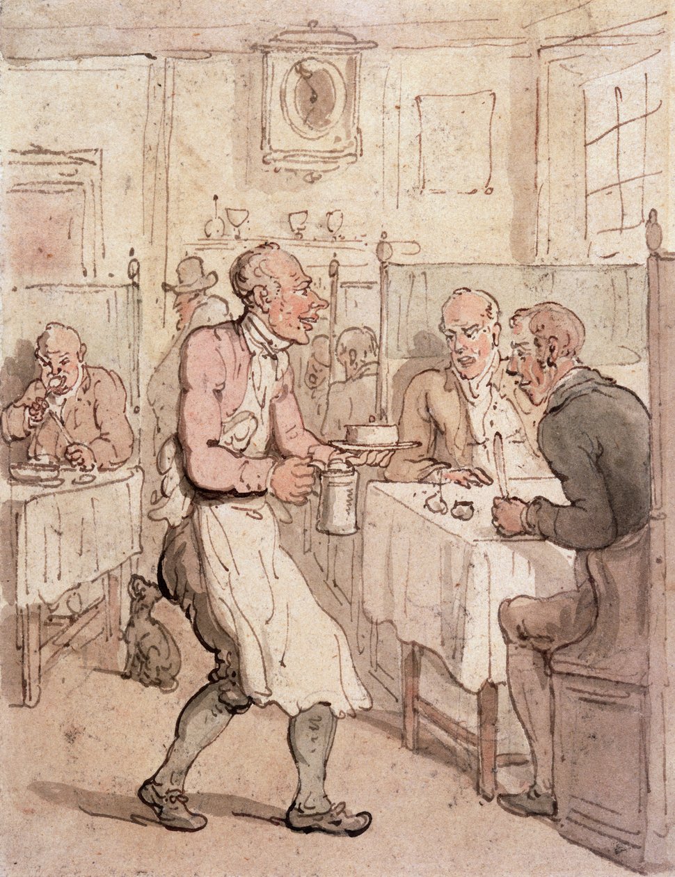 aşçı dükkanı by Thomas Rowlandson
