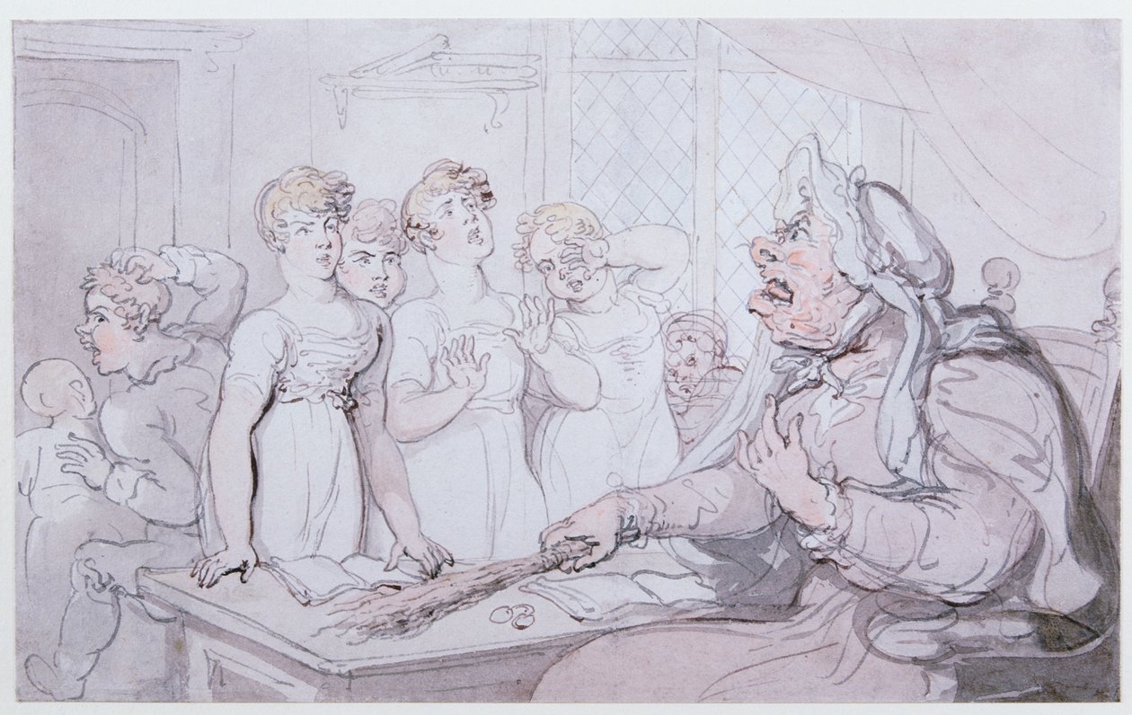 zalim metresi by Thomas Rowlandson