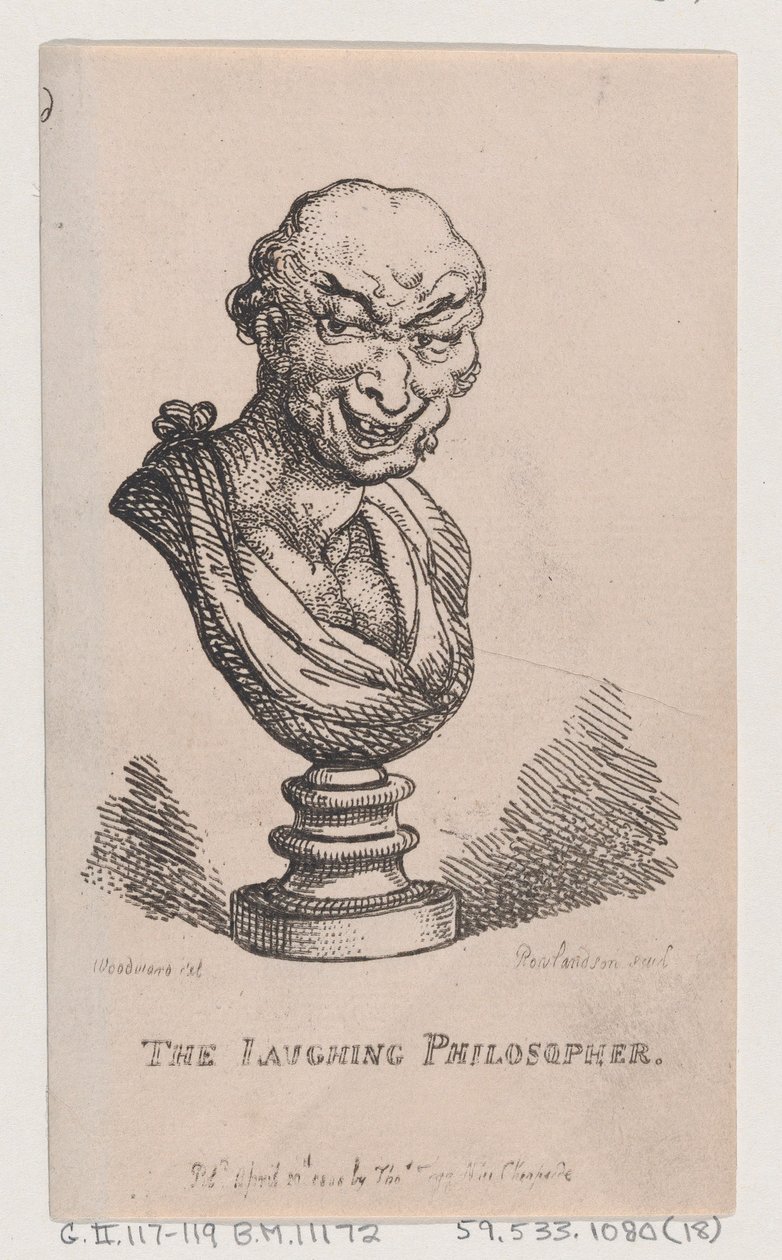 Gülen Filozof, 1808., 1808. by Thomas Rowlandson