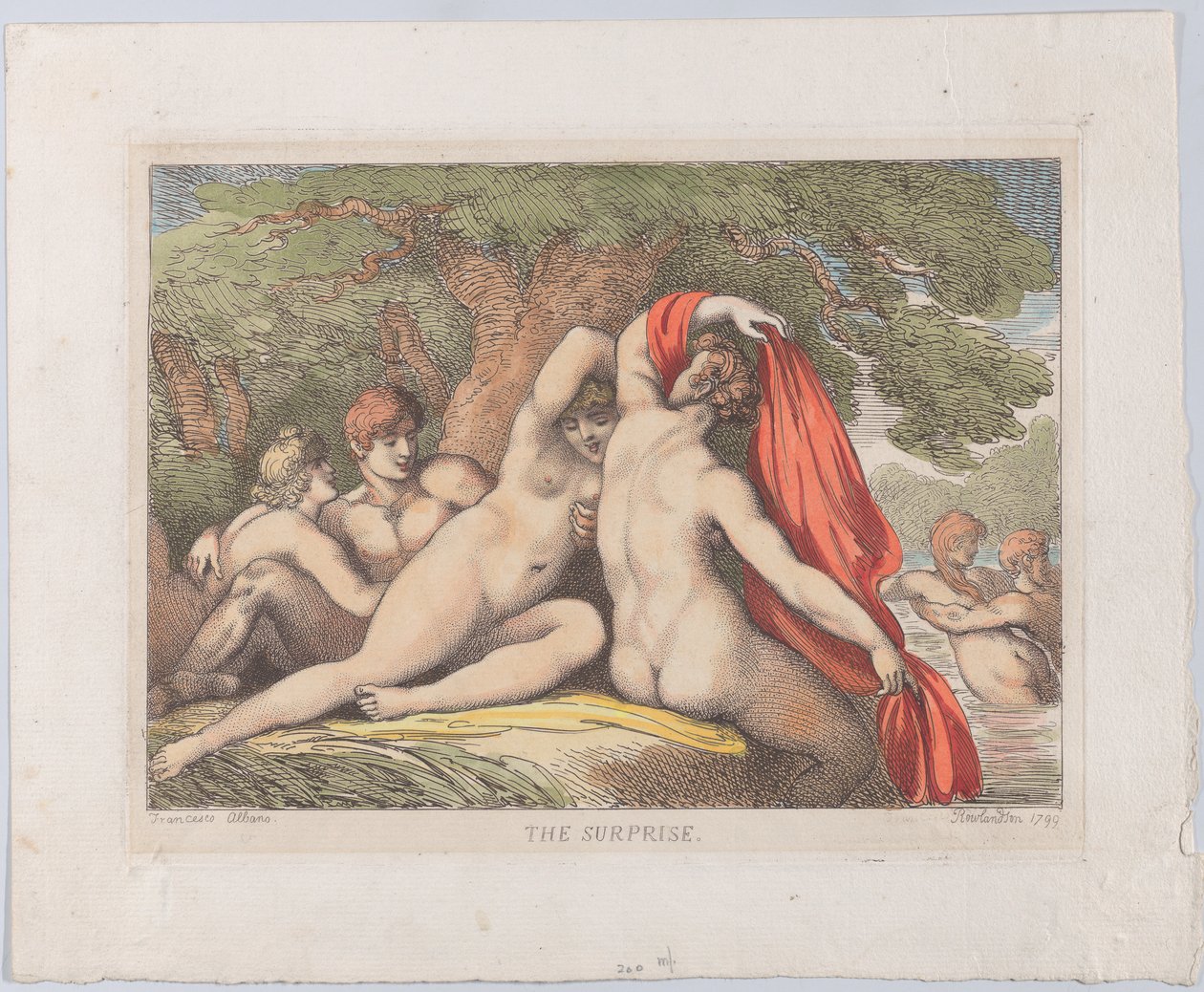 Sürpriz, 1799., 1799. by Thomas Rowlandson