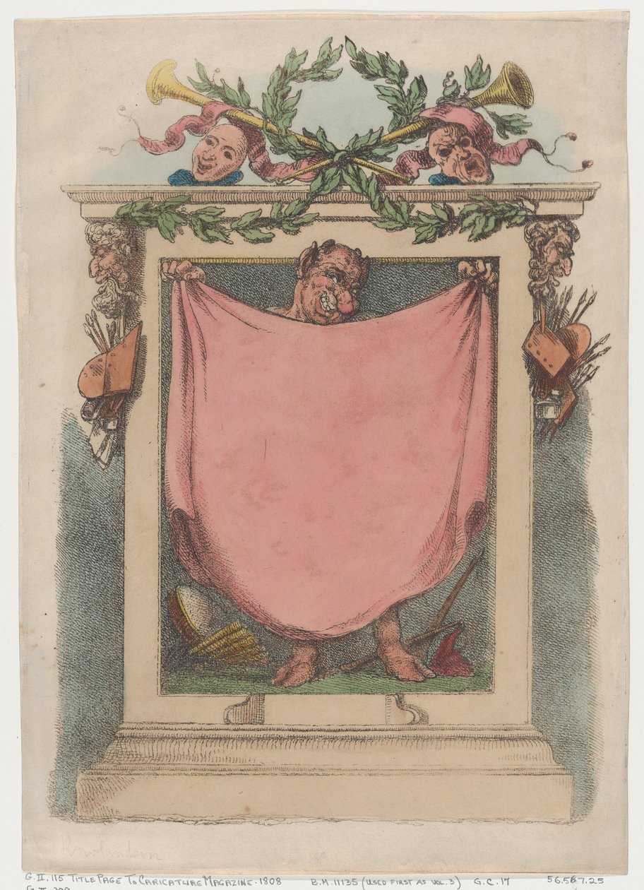 Başlık Sayfası, Rowlandson