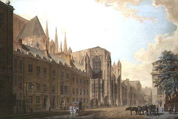 Eski Saray Bahçesi, Westminster by Thomas Snr. Malton
