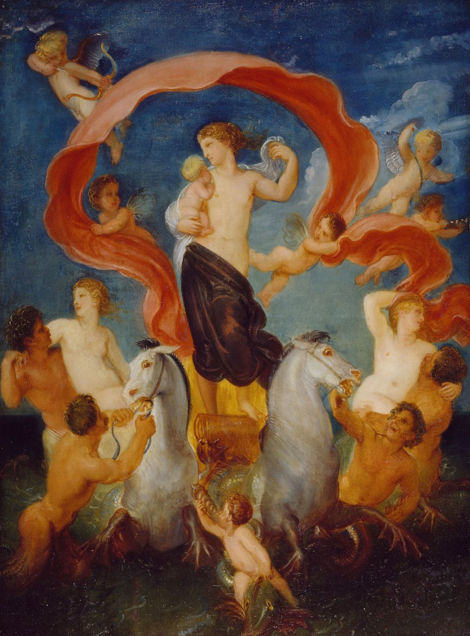 Amphitrit, 1775-1830. by Thomas Stothard