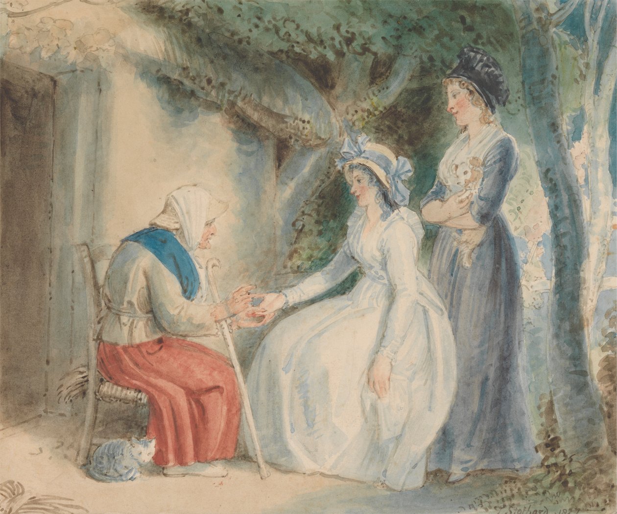 Falcı by Thomas Stothard