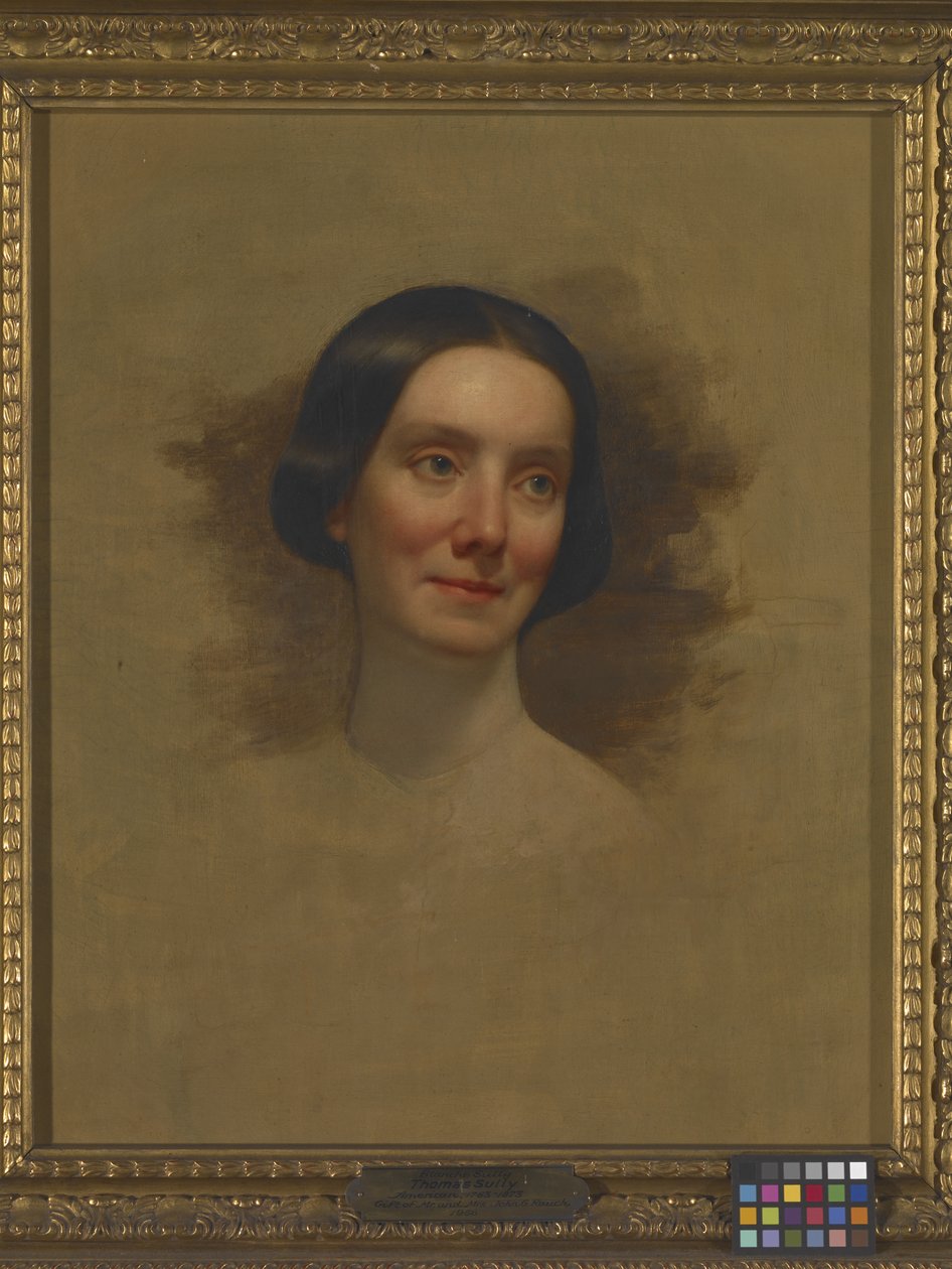 Blanche Sully (tuval üzerine yağlıboya) by Thomas Sully