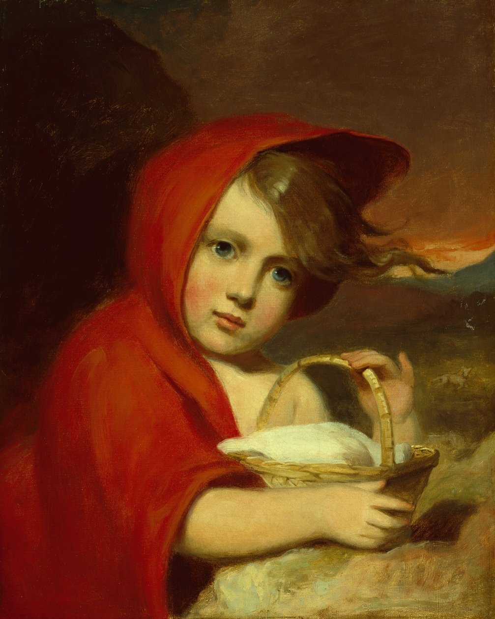 Kırmızı Başlıklı Kız by Thomas Sully