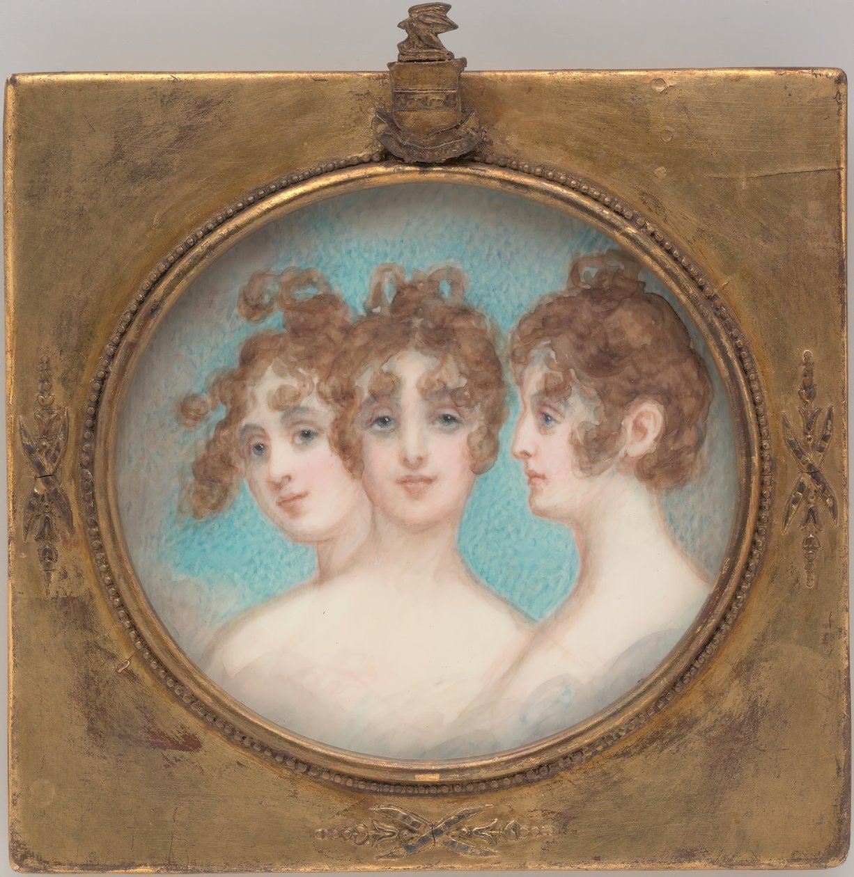 Madam Jerome Bonaparte Elizabeth Patterson, yak. 1805-10. by Thomas Sully