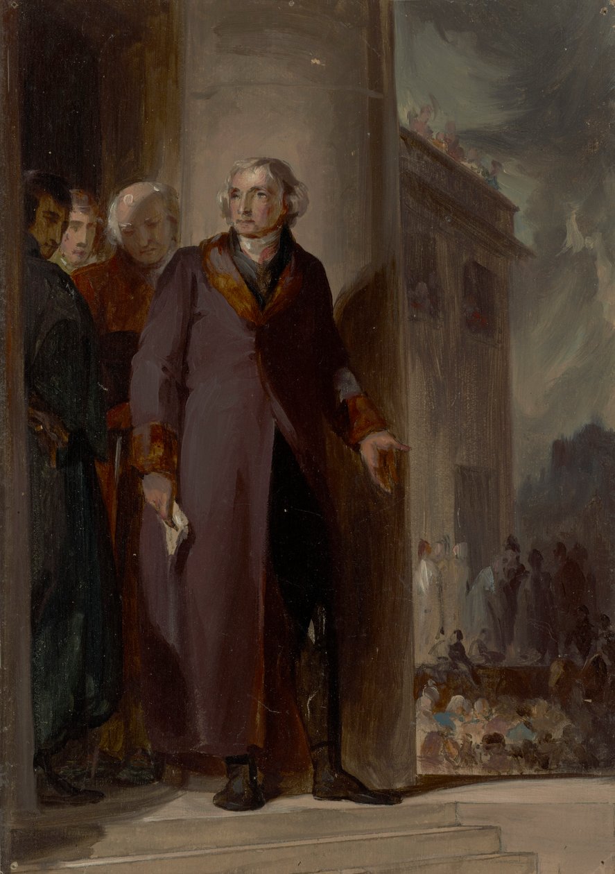 Thomas Jefferson (1743-1826), LL.D. 1786 by Thomas Sully