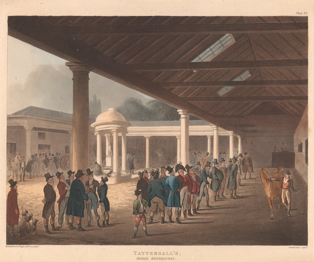 Tattersall'ın At Deposu by Thomas Sunderland