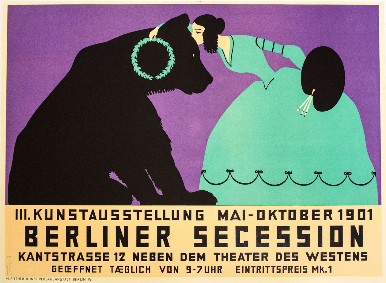 Berlin Ayrılığı, 1901. by Thomas Theodor Heine