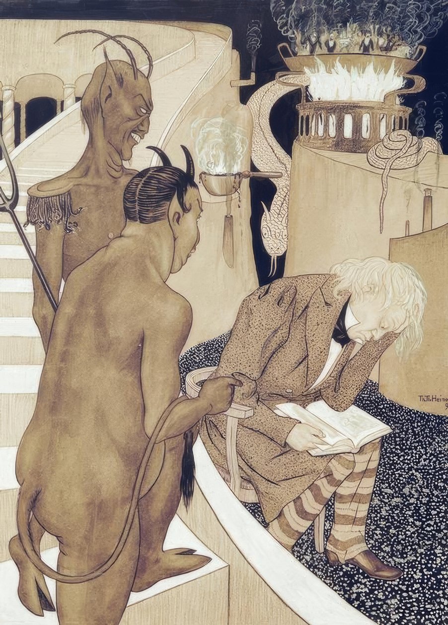 Höllen-Revizyon by Thomas Theodor Heine