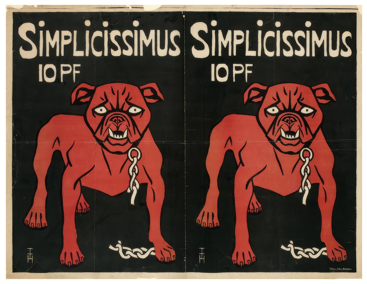 BASİT 10 PF by Thomas Theodor Heine