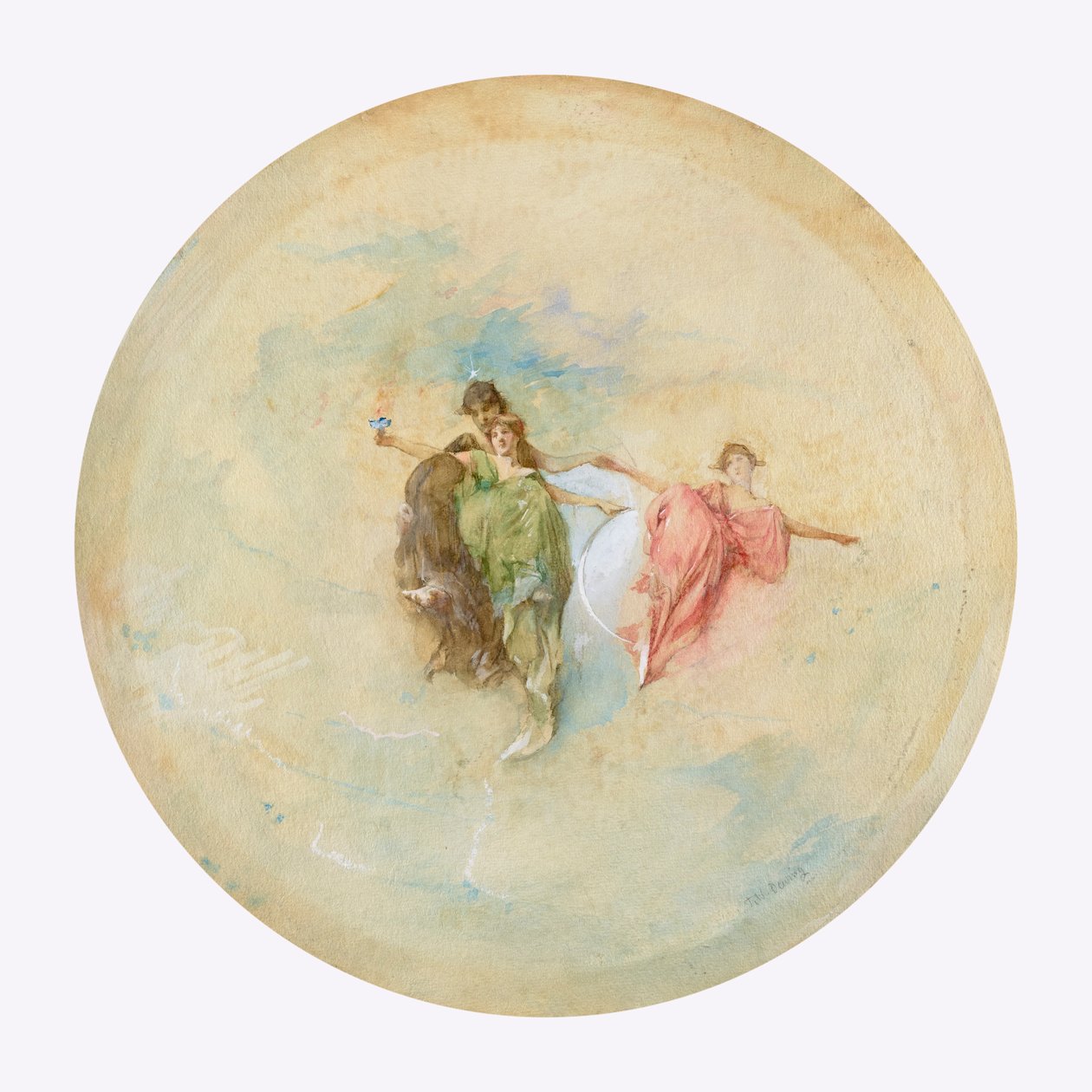 Şafak, 1892. by Thomas Wilmer Dewing