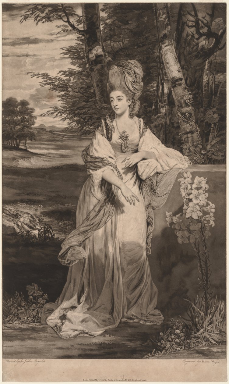 Leydi Bampfylde by Thomas Watson